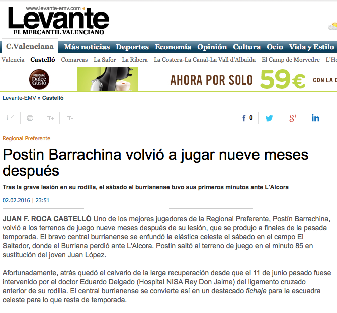 Levante Postin Barrachina 02-02-16
